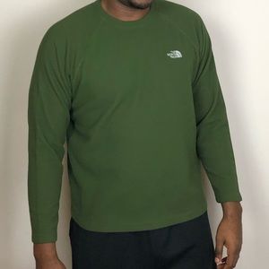 Long Sleeve Green  shirt by The North Face